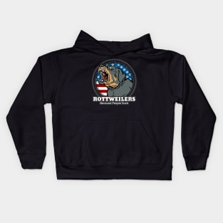 Rottweilers Because People Suck Kids Hoodie